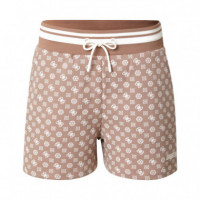 Pantalón Corto Deportivo de Neopreno con Logo  GUESS