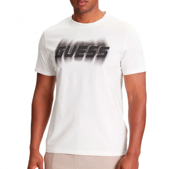 Camiseta con Logotipo Corte Regular  GUESS