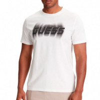Camiseta con Logotipo Corte Regular  GUESS