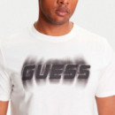 Camiseta con Logotipo Corte Regular  GUESS