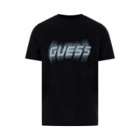 Camiseta con Logotipo Corte Regular  GUESS