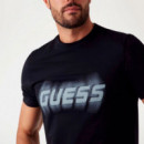 Camiseta con Logotipo Corte Regular  GUESS
