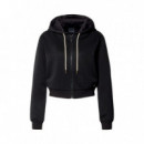 Sudadera con Capucha y Cremallera Logo Integral  GUESS