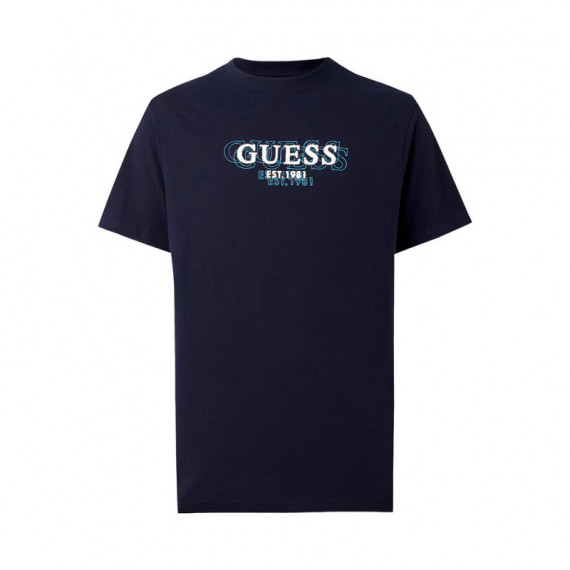Camiseta con Inscripción del Logotipo  GUESS