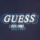 Camiseta con Inscripción del Logotipo  GUESS