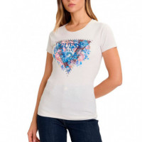 Camiseta Peony Triangle  GUESS