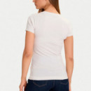 Camiseta Peony Triangle  GUESS