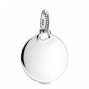 Colgante Etiqueta Redonda Grabable 398610C00  PANDORA