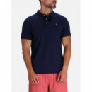 Polo RALPH LAUREN - Sskccmsl-short Sleeve-knit - Refined Navy - 710713130006/REFINED Navy