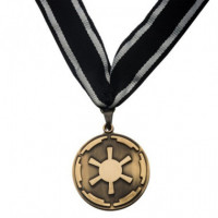 Rèplica Colgante Mythosaurio , Medalla Imperio Galactico y Pin Beskar Star Wars Mandalorian  GRUPO ERIK