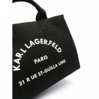 KARL LAGERFELD - K Rsg Square Medium Tote - 999 - A1W50010/999