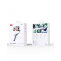 XO Estabilizador Gimbal para Moviles XO-SS17 Reconocimiento FACIAI,330º con Tripode