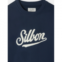 Sudadera Silbon Retro azul marino