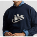 Sudadera Silbon Retro azul marino