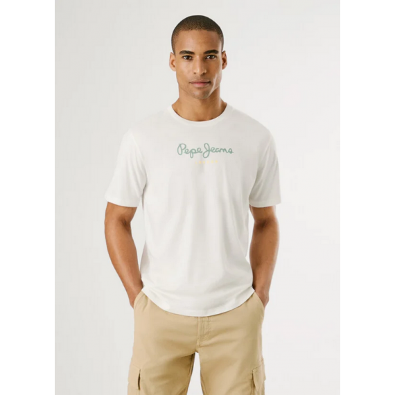 Camiseta PEPE JEANS Eggo Blanca