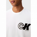 Camiseta CALVIN KLEIN Royal Blanca