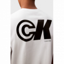 Camiseta CALVIN KLEIN Royal Blanca