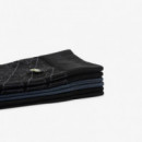 Chaussettes Noir/graphite  LACOSTE
