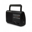 SANYO Radio Grande Am/fm KS135 Pilas/corriente