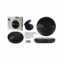 SANYO Reproductor CD Discman KS139 con Transmisor BLUETOOTH y Auriculares Incluidos