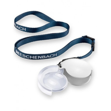 ESCHENBACH Lupa Plegable 10X Diametro 35mm Con Cordon Blanca 1710910