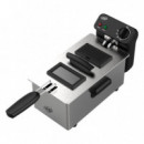 Freidora Inox con Ventana LARRYHOUSE 3 Litros 2.000W