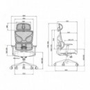 Silla de Oficina Serie 400 NODOFIX