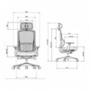 Silla de Oficina Serie 450 NODOFIX