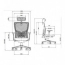 Silla de Oficina Serie 550 NODOFIX