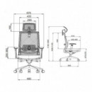 Silla de Oficina Serie 650 NODOFIX