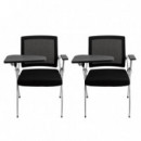 Pack 2 Sillas Confidente Pala Abatible NODOFIX