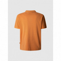 PEPE JEANS Polo New Oliver Naranja PM542099-166