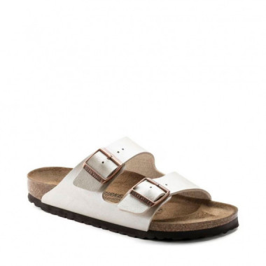 Sandalias Arizona Graceful Pearl White Birko-flor BIRKENSTOCK