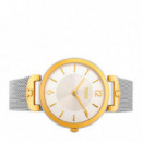 Reloj S-Mesh De Acero Inoxidable