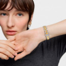 Reloj Analógico con Brazalete de Acero y Acero Dorado Icon Time  TOUS