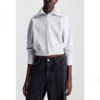 CALVIN KLEIN - Diffused Monologo Zip-through - PC8 - F|J20J223075/PC8