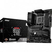 MSI Placa Base B550-A Pro Socket AM4 AM4 Gen 3  / 4X DDR4 / 1 X HDMI -1 X Dp/ 6 X Sata/ 2 X M.2/ Raid / Atx.