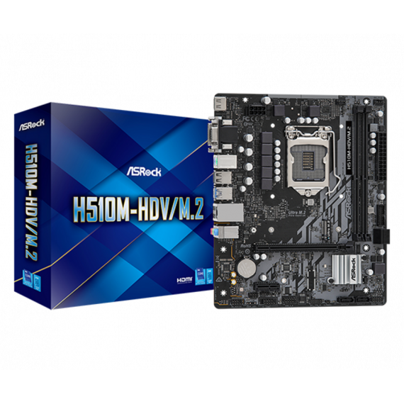 Asrock H510M-HDV/M.2 Placa Base LGA 1200