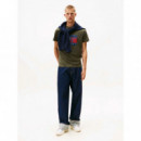 Camiseta Slim con Logo Gráfico de Tommy Jeans  TOMMY HILFIGER