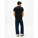 Camiseta Slim con Logo Gráfico de Tommy Jeans  TOMMY HILFIGER