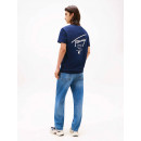 Camiseta Signature de Punto con Logo Trasero de Tommy Jeans  TOMMY HILFIGER