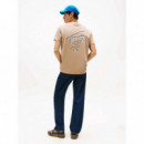 Camiseta Signature de Punto con Logo Trasero de Tommy Jeans  TOMMY HILFIGER