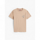 Camiseta Signature de Punto con Logo Trasero de Tommy Jeans  TOMMY HILFIGER