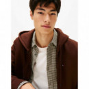 Sudadera de Felpa con Capucha y Cremallera de Tommy Jeans  TOMMY HILFIGER