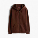Sudadera de Felpa con Capucha y Cremallera de Tommy Jeans  TOMMY HILFIGER