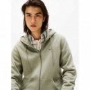 Sudadera de Felpa con Capucha y Cremallera de Tommy Jeans  TOMMY HILFIGER