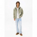 Sudadera de Felpa con Capucha y Cremallera de Tommy Jeans  TOMMY HILFIGER