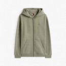 Sudadera de Felpa con Capucha y Cremallera de Tommy Jeans  TOMMY HILFIGER