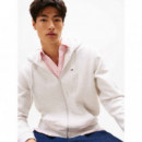 Sudadera de Felpa con Capucha y Cremallera de Tommy Jeans  TOMMY HILFIGER