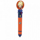 Bolígrafo Dragon Ball Borrable 10 Colores  KARACTER MANIA